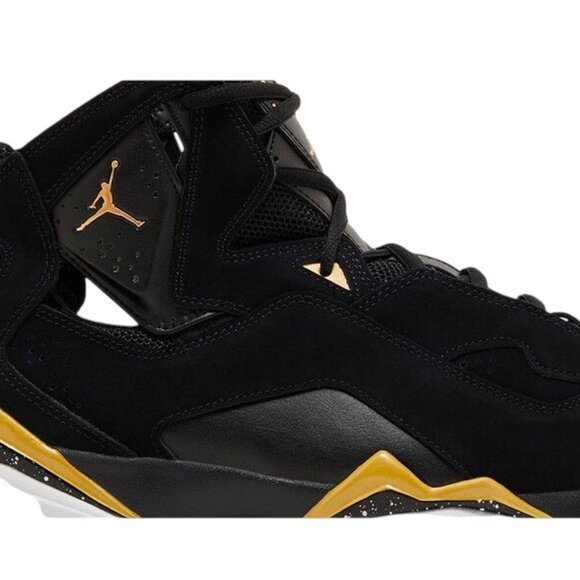 Air Jordan True Flight Black Gold Mens Basketball Shoes Size 9.5 342964 072 NEW main image 8